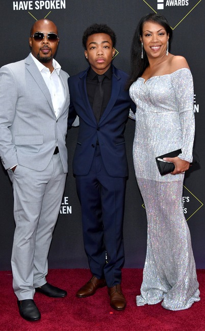 Asante Blackk, Ayize Ma'at, Aiyana Ma'at, 2019 E! People's Choice Awards, families